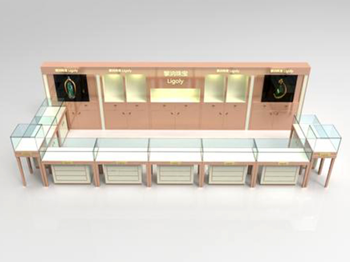 温州高端化妆品展示柜价格