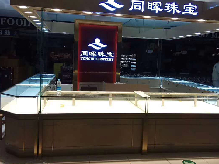 珠宝饰品展示柜加工