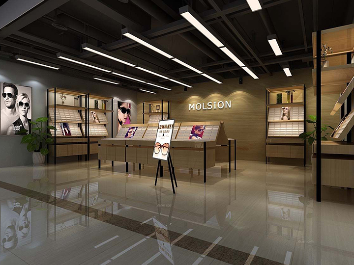 河南眼镜展示柜