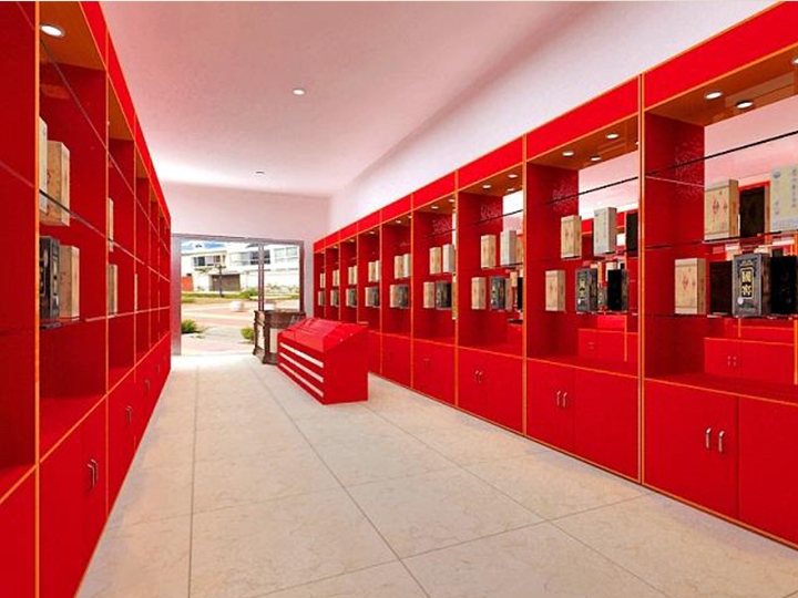 河南烟酒展示柜