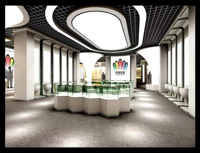 景德镇高端产品展示柜加工