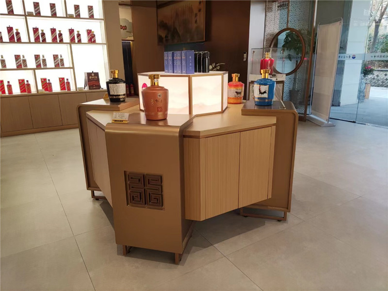 商丘酒水展柜定制厂家